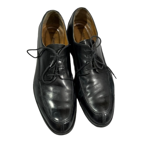 Johnston & Murphy Other - Johnston & Murphy Mens 10 1/2 Leather Oxford Dress Shoes Black